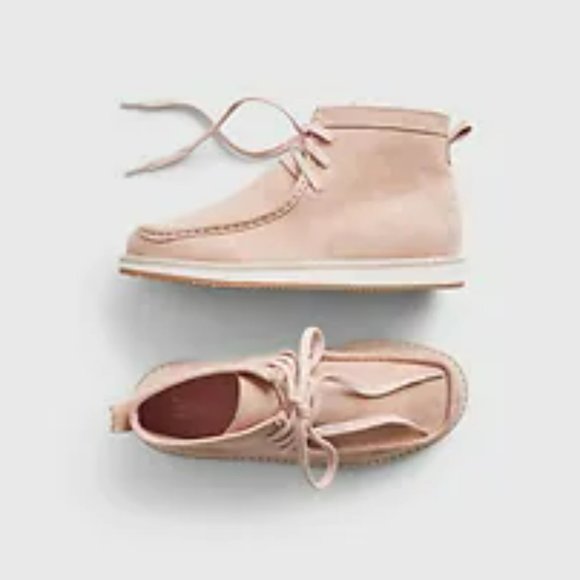 Kids Faux Suede Boots - Picture 1 of 10